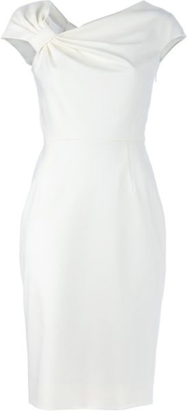 Valentino Cocktail Dress in White - Lyst