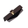 Yves Saint Laurent Chyc Grainedleather Clutch in Brown (burgundy) - Lyst