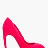 Alexander Mcqueen Cherry Suede Pumps in Pink (cherry) - Lyst