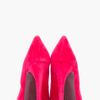 Alexander Mcqueen Cherry Suede Pumps in Pink (cherry) - Lyst