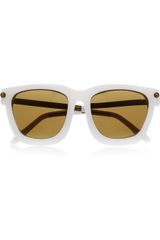 Alexander Wang Square Frame Acetate and Metal Sunglasses