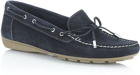 carvela suede navy blue