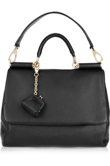 Dolce & Gabbana Miss Sicily Leather Shoulder Bag - Lyst