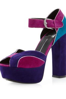 Dolce Vita Babett Platform Sandal Magenta - Lyst
