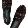 Giuseppe Zanotti Swarovski Crystalembellished Suede Loafers in Brown (black) - Lyst