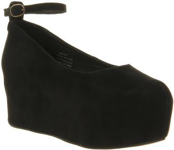 Jeffrey Campbell Beebee Black Suede - Lyst