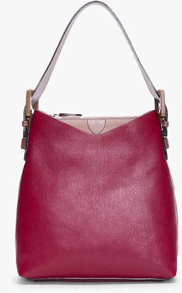 Marc Jacobs Burgundy Victoria Tote in Red (burgundy) - Lyst
