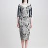 Marc Jacobs Cartoon Flower Printed Dress in Gray - Lyst