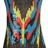 Topshop Premium Calypso Sequin Shell Top in Multicolor (multi) - Lyst