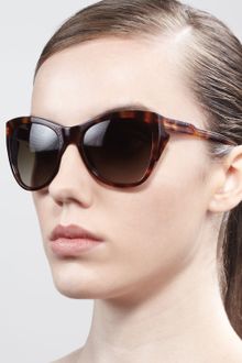 Stella Mccartney Sunglasses Squared Cat-eye Sunglasses  - Lyst