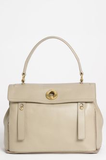 Yves Saint Laurent Muse Two Leather Satchel - Lyst