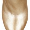 Christian Louboutin Rock Amp Gold 120 Metallic Leather Ankle Boots in Gold - Lyst