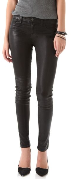 J Brand 901 Waxed Legging Jeans - Lyst