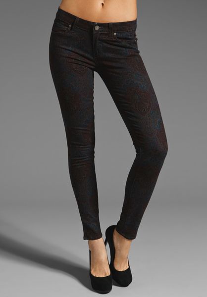 Paige The Verdugo in Black (royal burgundy) - Lyst