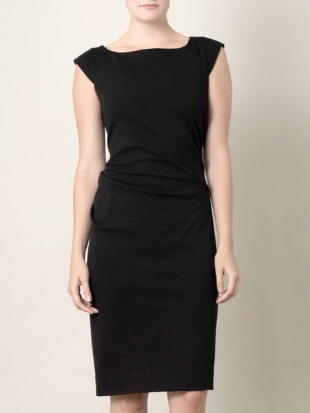 Diane Von Furstenberg Gabi Dress in Black - Lyst