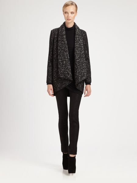 Donna Karan New York Seamed Skinny Pants in Black - Lyst