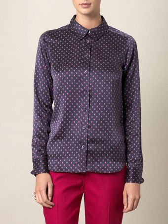 Equipment Brett Paisley Silk Shirt - Lyst