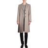 Jil Sander One Button Coat in Brown - Lyst