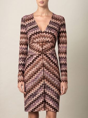 Missoni Capsule Zigzag Dress - Lyst
