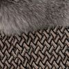 Missoni Geometric Woven Furcollar Cardigan in Gray (pink) - Lyst