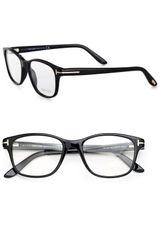 Tom Ford Wayfarer-Inspired Plastic Eye Glasses