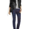 Alexander Wang Leather Biker Jacket in Black - Lyst