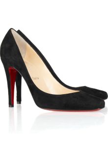 Christian Louboutin Particule 100 Suede Pumps - Lyst