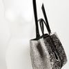 Fendi 2jours Calf Hair Shopper in Black (white/ black) - Lyst