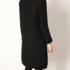 Giambattista Valli Woven Boucle Tweed Coat in Black - Lyst