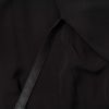Helmut Lang Pebble Silk Drape Dress in Black - Lyst