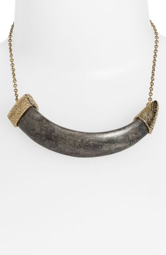 House Of Harlow Horn Necklace - Lyst