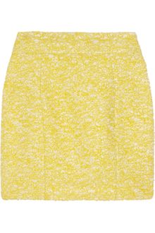 L'Wren Scott Highwaisted Bouclé Mini Skirt - Lyst
