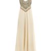 Mara Hoffman Shapibo Embroidered Fulllength Dress in Beige (natural) - Lyst