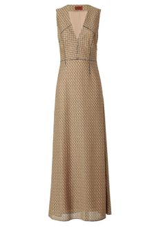 Missoni Long Zigzag Knit Dress - Lyst