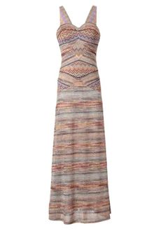 Missoni Long Zigzag Knit Dress - Lyst