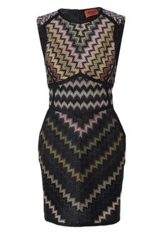 Missoni Zigzag Woolblend Knit Dress - Lyst