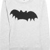 Zoe Karssen Bat Cottonblend Jersey Sweatshirt in Gray - Lyst