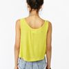 Nasty Gal Scoop Crop Tank in Yellow (chartreuse) - Lyst
