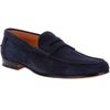 Santoni Penny Loafer in Blue for Men (brown) - Lyst