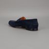 Santoni Penny Loafer in Blue for Men (brown) - Lyst