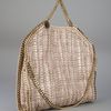 Stella Mccartney Falabella Tote in Brown - Lyst
