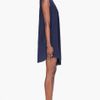 3.1 Phillip Lim Navy Sleeveless Silk Dress in Blue (navy) - Lyst