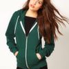 American Apparel Hoodie in Green (forestgreen) - Lyst