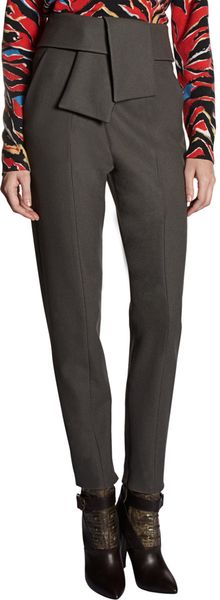 Balenciaga Wide Belt Slim Pant - Lyst