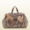 Gucci Goldmark Map Print Jacquard Cotton Carryon Duffle Bag in Brown for Men (multicolor) - Lyst