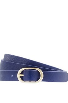 J.Crew Leather Roundbuckle Belt - Lyst