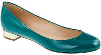 J.Crew Janey Patent Flats - Lyst