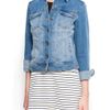 Mango Light Washed Denim Jacket in Blue (tm) - Lyst
