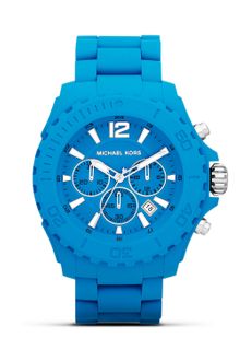 Michael Kors Michael Silicone Drake Watch 48mm - Lyst