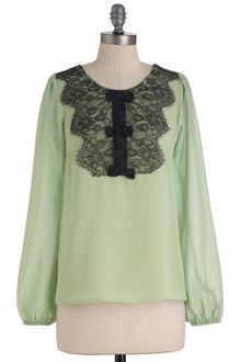 ModCloth Pastel Of Times Past Top - Lyst
